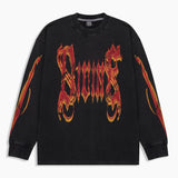Long Sleeves T-Shirt Fire
