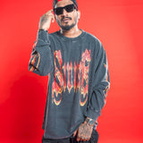 Long Sleeves T-Shirt Fire